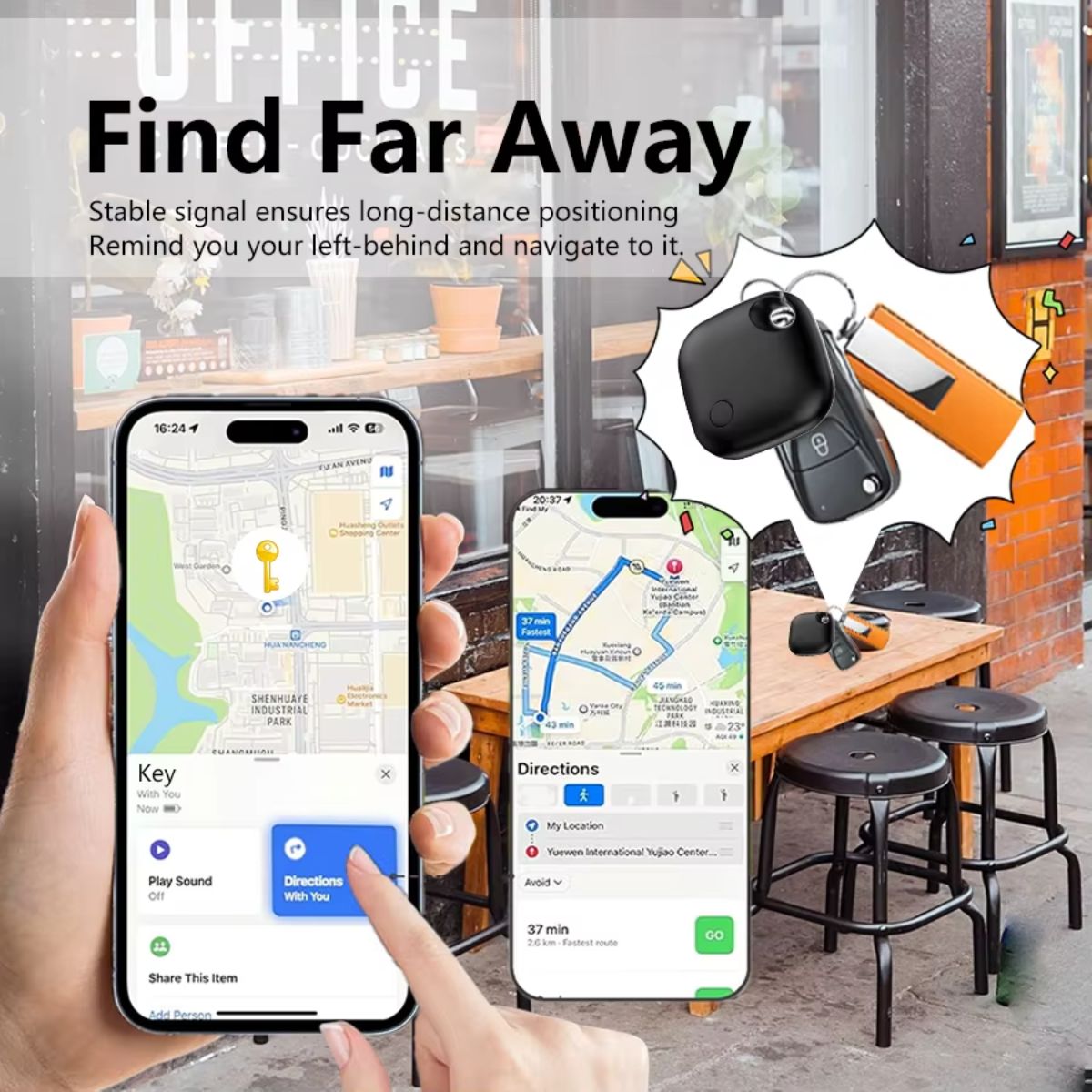 Smart Bluetooth Item Finder & Tracker